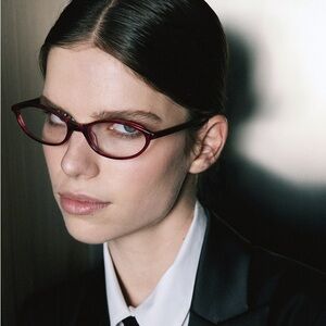 Shevoke red maroon cherry Zulu blue light glasses